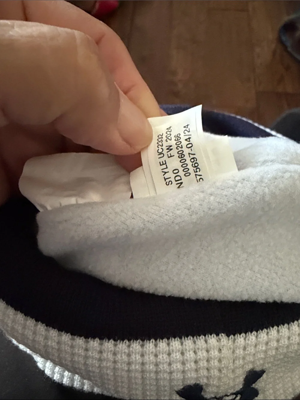 NWT UNDER ARMOR University Of Notre Dame College Beanie
